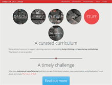 Tablet Screenshot of futureofstuffchallenge.org